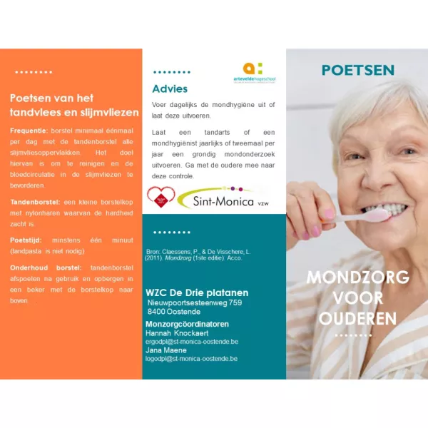 3-luik folders mondhygiëne